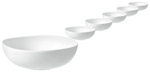 miska Ovalize; 550ml, 16x5.3 cm (ØxW); biały; okrągły; 6 sztuka / opakowanie