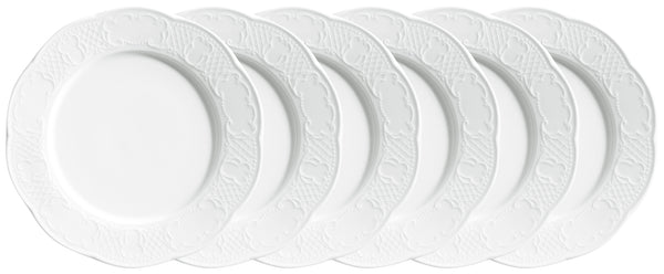talerz płaski Menuett 1 B; 28 cm (Ø); biały; okrągły; 6 sztuka / opakowanie