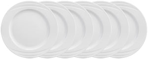 talerz płaski Melody; 25.5 cm (Ø); biały; okrągły; 6 sztuka / opakowanie