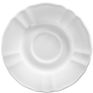 spodek do filiżanki do espresso Amely; 12 cm (Ø); biały; okrągły; 6 sztuka / opakowanie