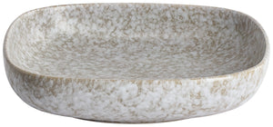 miska Mamoro kwadratowa; 1100ml, 21x21x4.5 cm (DxSxW); beżowy/biały; kwadrat; 4 sztuka / opakowanie