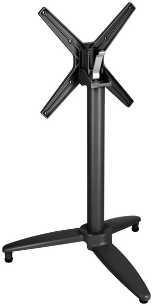 Tischgestell Foldex; 58x58x72 cm (SxDxW); czarny