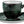 Espresso-Untertasse Black Reef Porzellan; 12.5x1.5 cm (ØxW); zielony/czarny; okrągły; 6 sztuka / opakowanie
