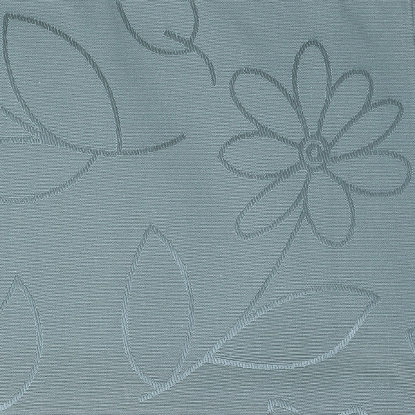 obrus Floralie prostokątny; 130x130 cm (SxD); niebieski przydymiony; kwadrat