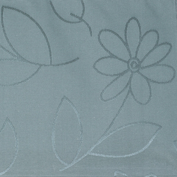 bieżnik Floralie; 40x130 cm (SxD); niebieski przydymiony; prostokątny