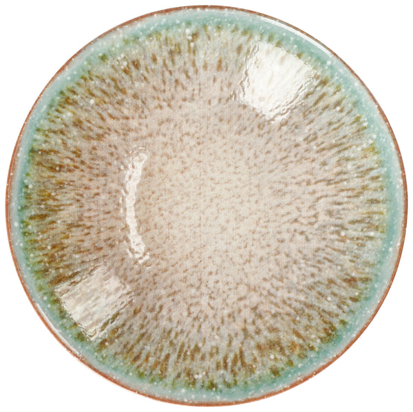 Teller tief Mercury; 700ml, 21.5x5 cm (ØxW); zielony/brązowy; okrągły; 6 sztuka / opakowanie