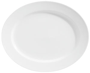 półmisek Base owalny; 34x27x3.2 cm (DxSxW); biały; owalny; 4 sztuka / opakowanie