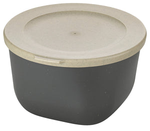pojemnik do wielokrotnego użytku Connect Box; 1000ml, 16.2x15.7x9.3 cm (DxSxW); szary; okrągły; 2 sztuka / opakowanie