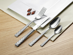 łyżka stołowa Brilio; 21.4 cm (D); srebro, Griff srebro; 12 sztuka / opakowanie