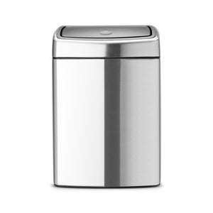 Touch Bin rechteckig; 10000ml, 34.5x23x29 cm (DxSxW); stal nierdzewna