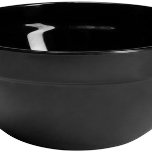 miska z melaminy Sektion; 2600ml, 23x10 cm (ØxW); czarny; okrągły
