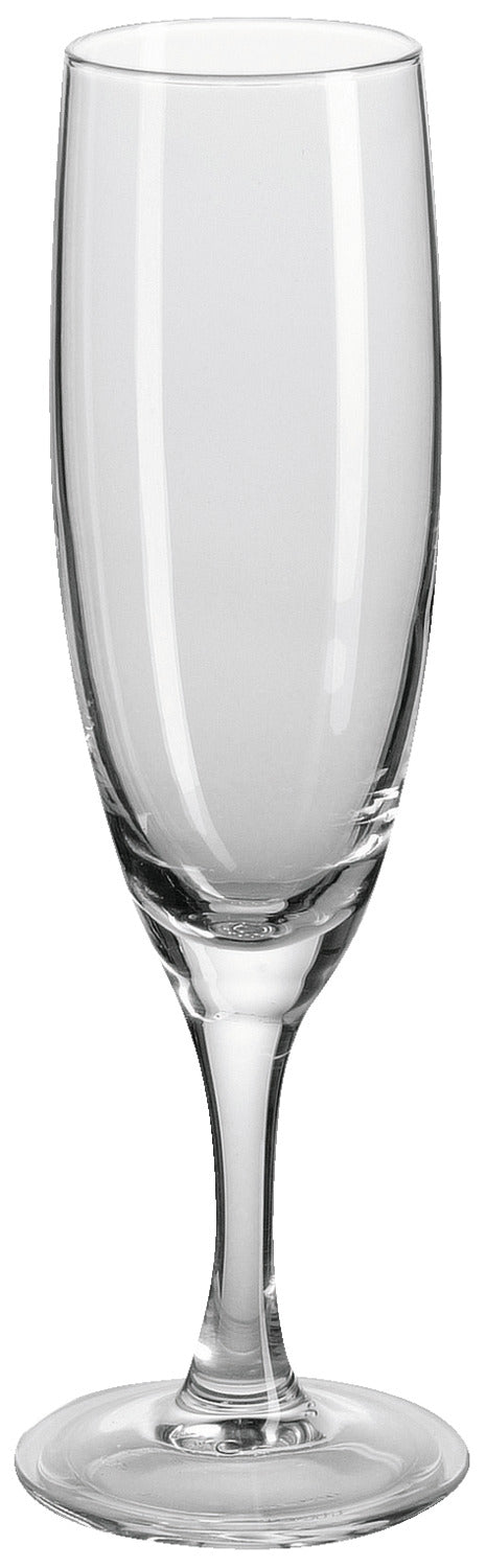 kieliszek do szampana Elegance; 100ml, 4.6x4.6x15.9 cm (ØxØxW); transparentny; 12 sztuka / opakowanie