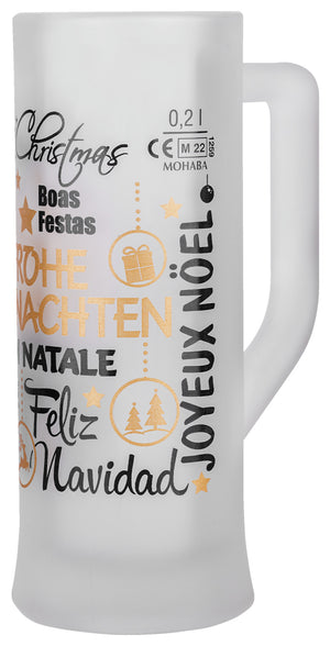 Glühweinbecher Karlsseidel mit Eichstrich; 265 ml