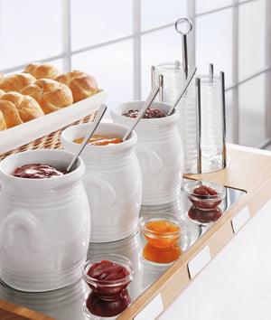  6x2.6 cm (ØxW); transparentny; okrągły; 6 sztuka / opakowanie