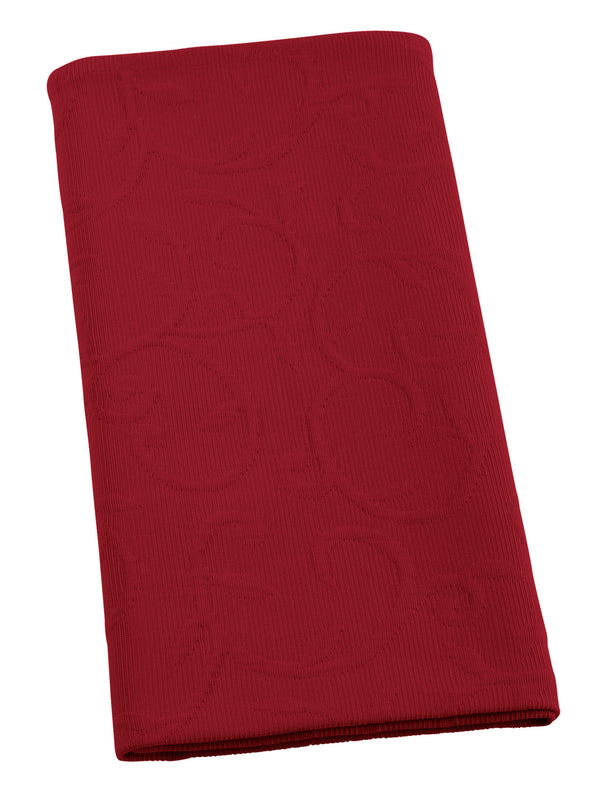 serwetka Biella; 50x50 cm (SxD); burgund; 6 sztuka / opakowanie