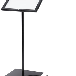 stojak na menu Corteo 2x DINA4; 51x45x113 cm (SxGxW); antracyt