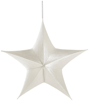 gwiazda Toke; 80 cm (Ø); szary/srebro