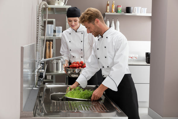 bluza kucharska damska Premium Chef długi rękaw