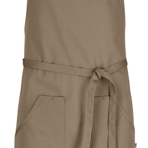 Latzschürze Gabo 88x80 cm (LxB); 88x80 cm (DxS); taupe