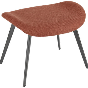 Fußhocker Limea; 56x47x43 cm (SxGxW); siedzisko rdzawy brąz