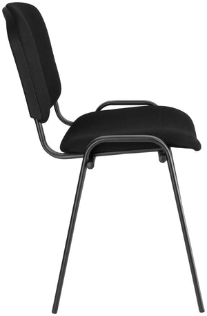 ISO-Konferenzstuhl Stavio; 54x42x79.5 cm (SxGxW); czarny; 2 sztuka / opakowanie