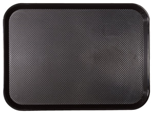 taca na przekąski Disk; 40.4x29.4x2.15 cm (DxSxW); czarny; prostokątny; 6 sztuka / opakowanie