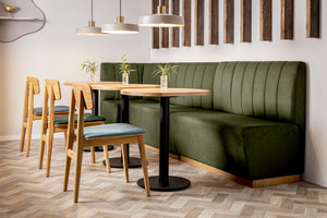 Eckbank Espara; 70x70x101 cm (SxGxW); siedzisko zielony