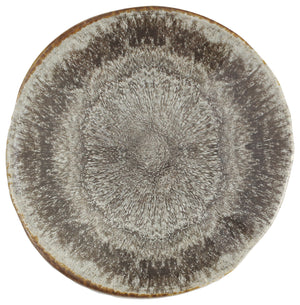 talerz płaski Iris; 28.5x2.35 cm (ØxW); szary/brązowy; okrągły; 6 sztuka / opakowanie