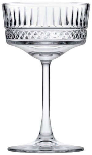 Champagner Coupeglas Elysia mit Rillen; 260 ml