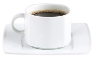 filiżanka do kawy Jazz; 190ml, 8x8x6 cm (DxSxW); biały; kwadrat; 6 sztuka / opakowanie