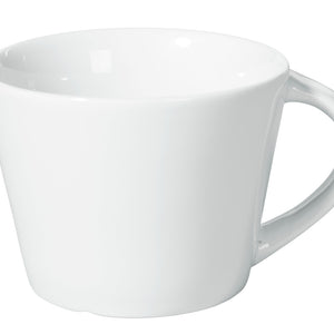 filiżanka do kawy/cappucino Bebida; 180ml, 8.2x6.5 cm (ØxW); biały; okrągły; 6 sztuka / opakowanie
