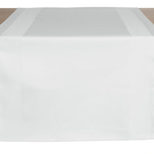 bieżnik Atlanta-Fox; 40x130 cm (SxD); biały; prostokątny; 2 sztuka / opakowanie