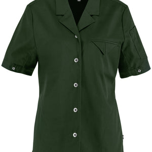 Damenkochjacke Joel; Kleidergröße 48; ciemna oliwka
