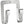 Eiertopf Deckelhalter Buffet WMF Quadro; 10.1 cm (W); srebro