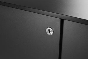 Outdoor-Servicestation Barugo; 145x60x90 cm (SxGxW); antracyt/-