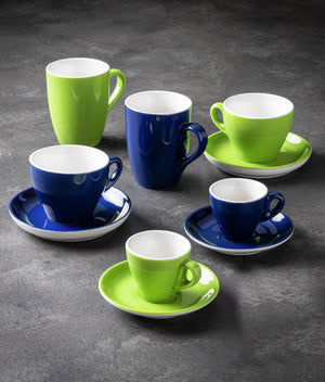 spodek do filiżanki do espresso Joy; 12.5 cm (Ø); zielony; okrągły; 6 sztuka / opakowanie