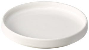 talerz z niskim rantem Skady matowy; 13.5x2 cm (ØxW); biel kremowa; okrągły; 4 sztuka / opakowanie