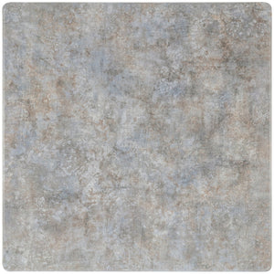 blat Topalit kwadratowy; 70x70 cm (DxS); beton/niebieski; kwadrat