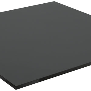 Outdoor-HPL Tischplatte Compa quadratisch; 69x69 cm (DxS); antracyt; kwadrat