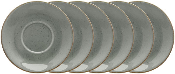 spodek do filiżanki do kawy Sidina; 16 cm (Ø); szary; okrągły; 6 sztuka / opakowanie