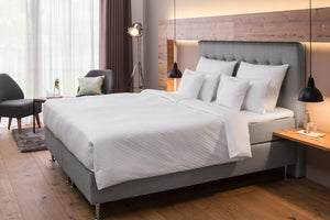 pościel Rimini Hotelverschluss; 135x200 cm (SxD); biały