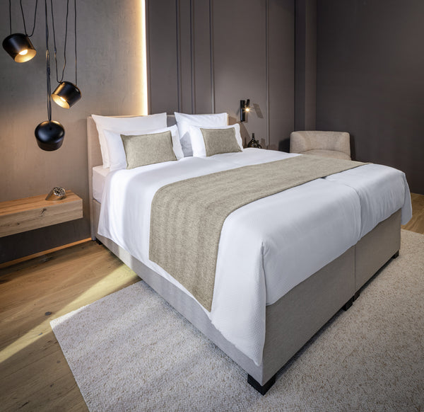 Bettläufer Maella wasserabweisend; 60x260 cm (SxD); piasek