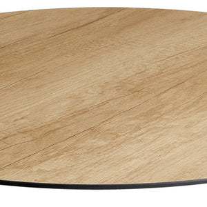 blat kompaktowy Lift okrągły; 80 cm (Ø); dąb/naturalny; okrągły