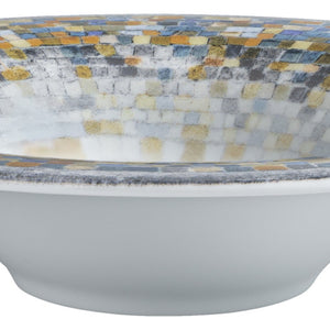 Porzellan Pastateller Terra Mosaic rund; 600 ml