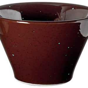 miseczka Alessia stożkowa; 100ml, 7.9x5 cm (ØxW); brązowy; stożkowy; 6 sztuka / opakowanie