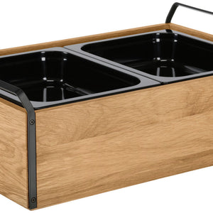 witrynka chłodząca Montana dąb hoch 6