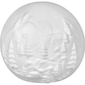 LED Kugel Esteban; 8.3x7.2 cm (ØxW); biały