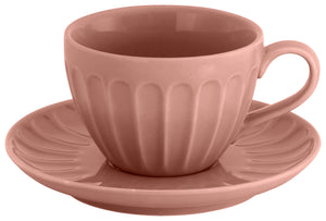 filiżanka do kawy Bel Colore; 190ml, 8.5x5.5 cm (ØxW); rosé; 6 sztuka / opakowanie
