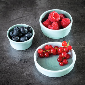 Schälchen  Torto rund; 55ml, 7.3x3 cm (ØxW); turkusowy/niebieski; okrągły; 6 sztuka / opakowanie