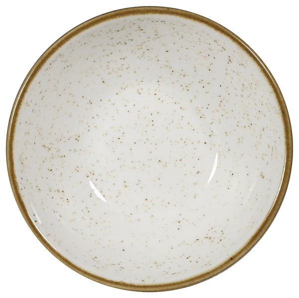 Bowl Stonecast Barley White; 200ml, 11.6 cm (Ø); biały/brązowy; okrągły; 12 sztuka / opakowanie